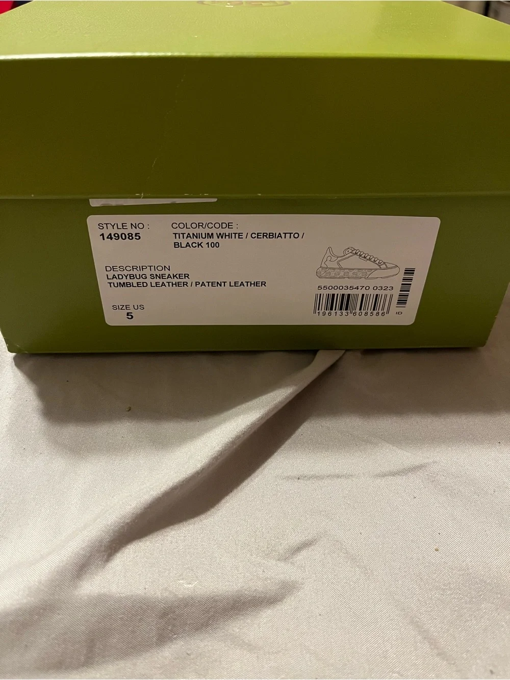 Tory Burch White and Light Beige Women  Sneakers